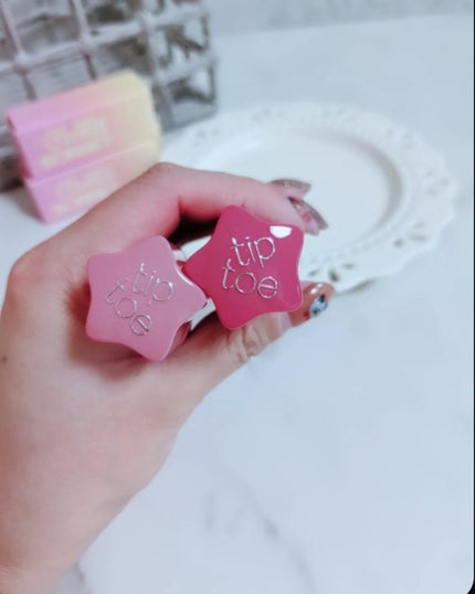 グロウイットソルベティント/tiptoe/リップティントを使ったクチコミ(2枚目)