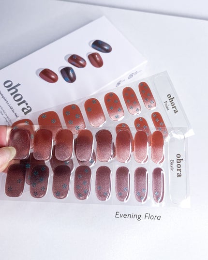 セミキュアジェルネイル(ハンド)/ohora/ネイルシールを使ったクチコミ(5枚目)