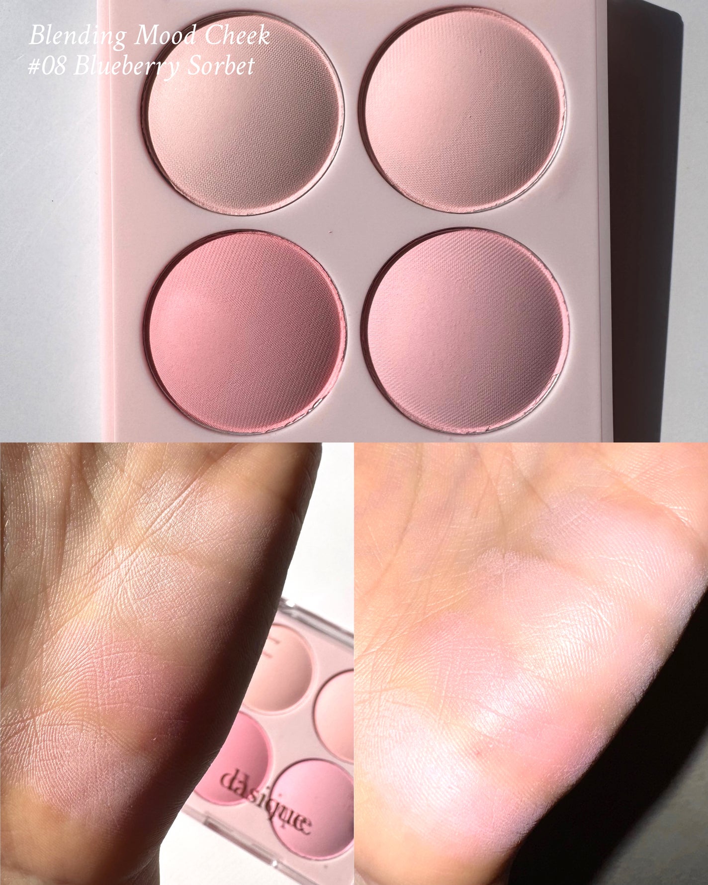 シャドウパレット/dasique/アイシャドウパレットを使ったクチコミ(4枚目)