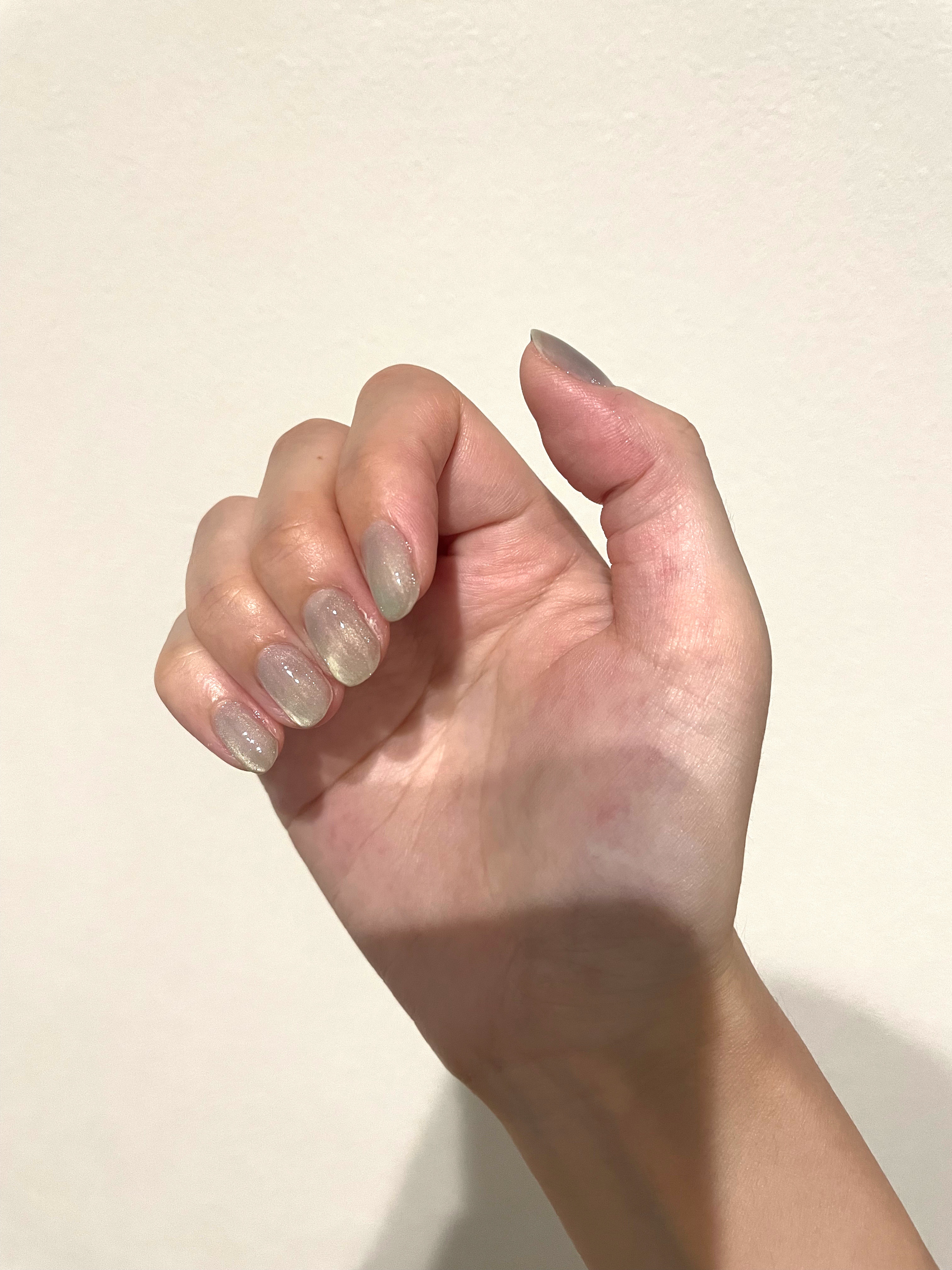 パールマグネット/ネイル工房/ジェルネイルを使ったクチコミ（2枚目）