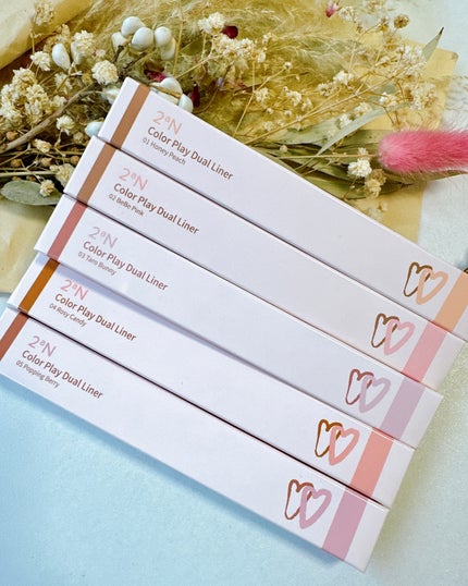 カラープレイデュアルライナー/2aN/スティックアイシャドウを使ったクチコミ(8枚目)