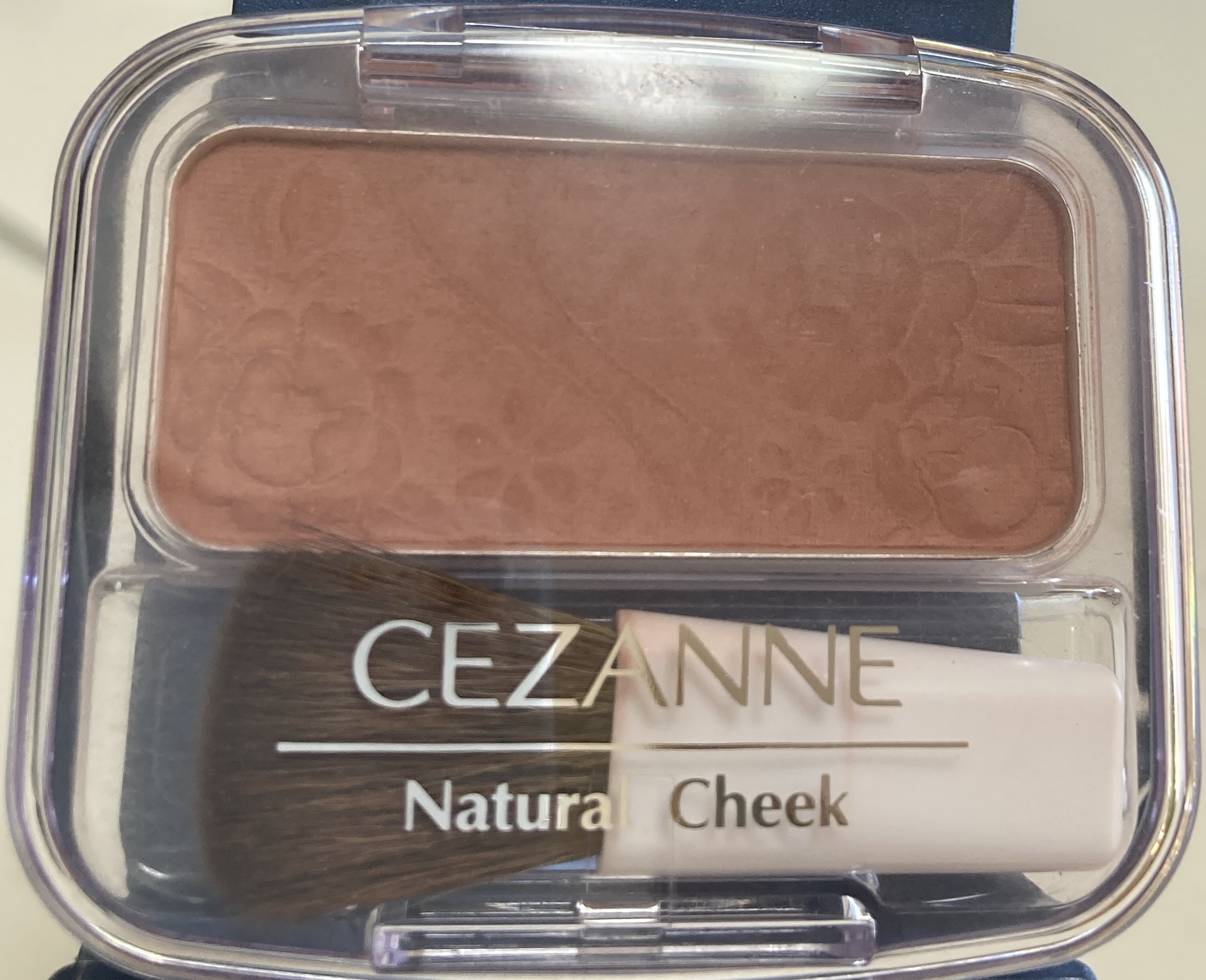 ナチュラル チークN/CEZANNE/パウダーチークを使ったクチコミ（1枚目）