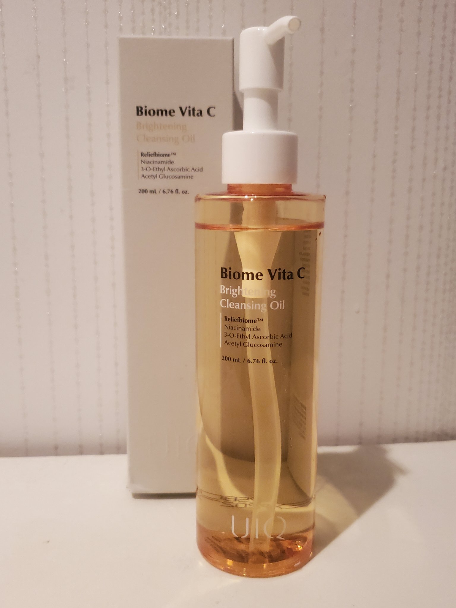 バイオームビタＣブライトニングクレンジングオイル/UIQ/オイルクレンジングを使ったクチコミ（3枚目）