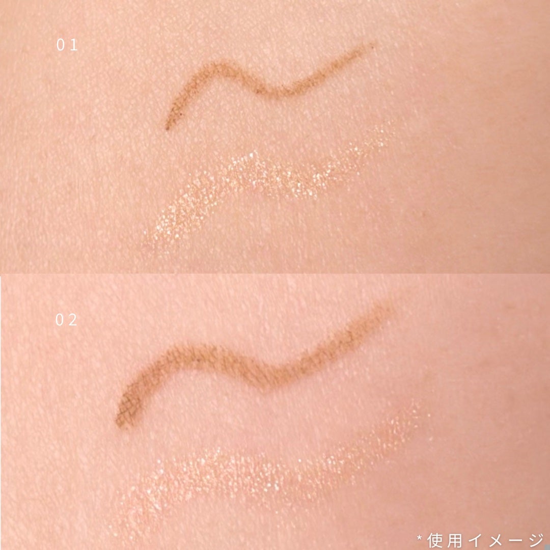 カラープレイデュアルライナー/2aN/スティックアイシャドウを使ったクチコミ(3枚目)