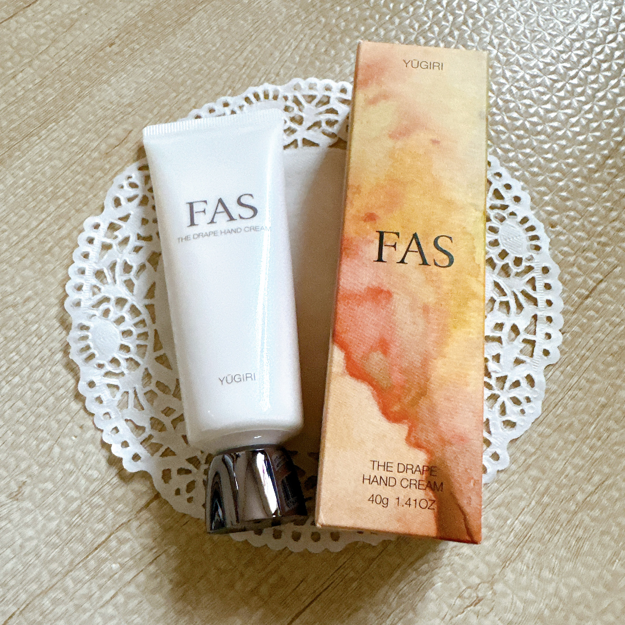 FAS ザ ドレープ ハンドクリーム YŪGIRI/FAS/ハンドクリームを使ったクチコミ（2枚目）