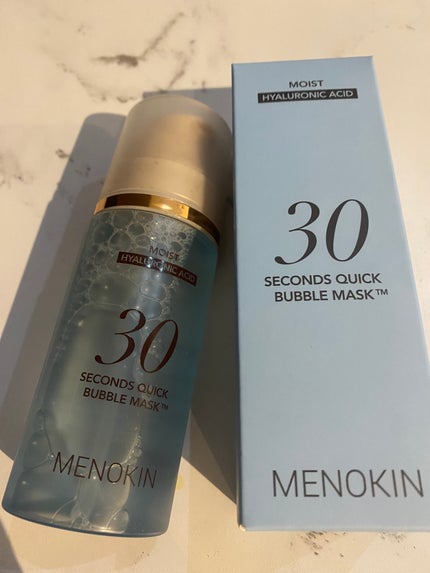 30秒クイックバブルマスク95ml モイスト/MENOKIN/シートマスク・パックを使ったクチコミ(3枚目)