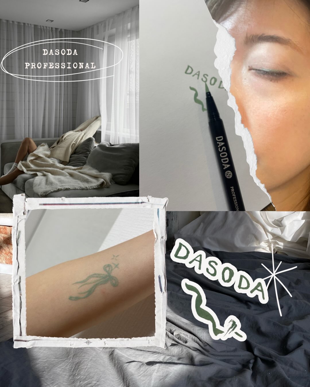 ダソダ プロフェッショナル リキッドアイライナー/DASODA/リキッドアイライナーを使ったクチコミ（1枚目）