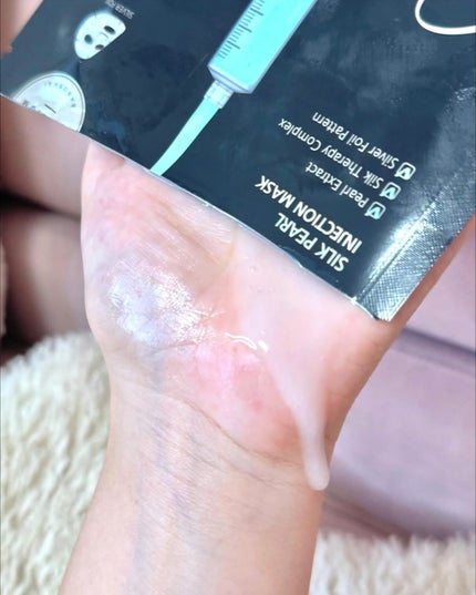 シルクパール インジェクション マスク/BANOBAGI/シートマスク・パックを使ったクチコミ(5枚目)