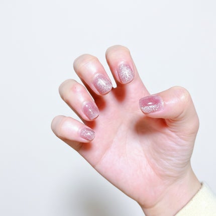 ジェルネイル(ライト対応)/セリア/ジェルネイルを使ったクチコミ(2枚目)