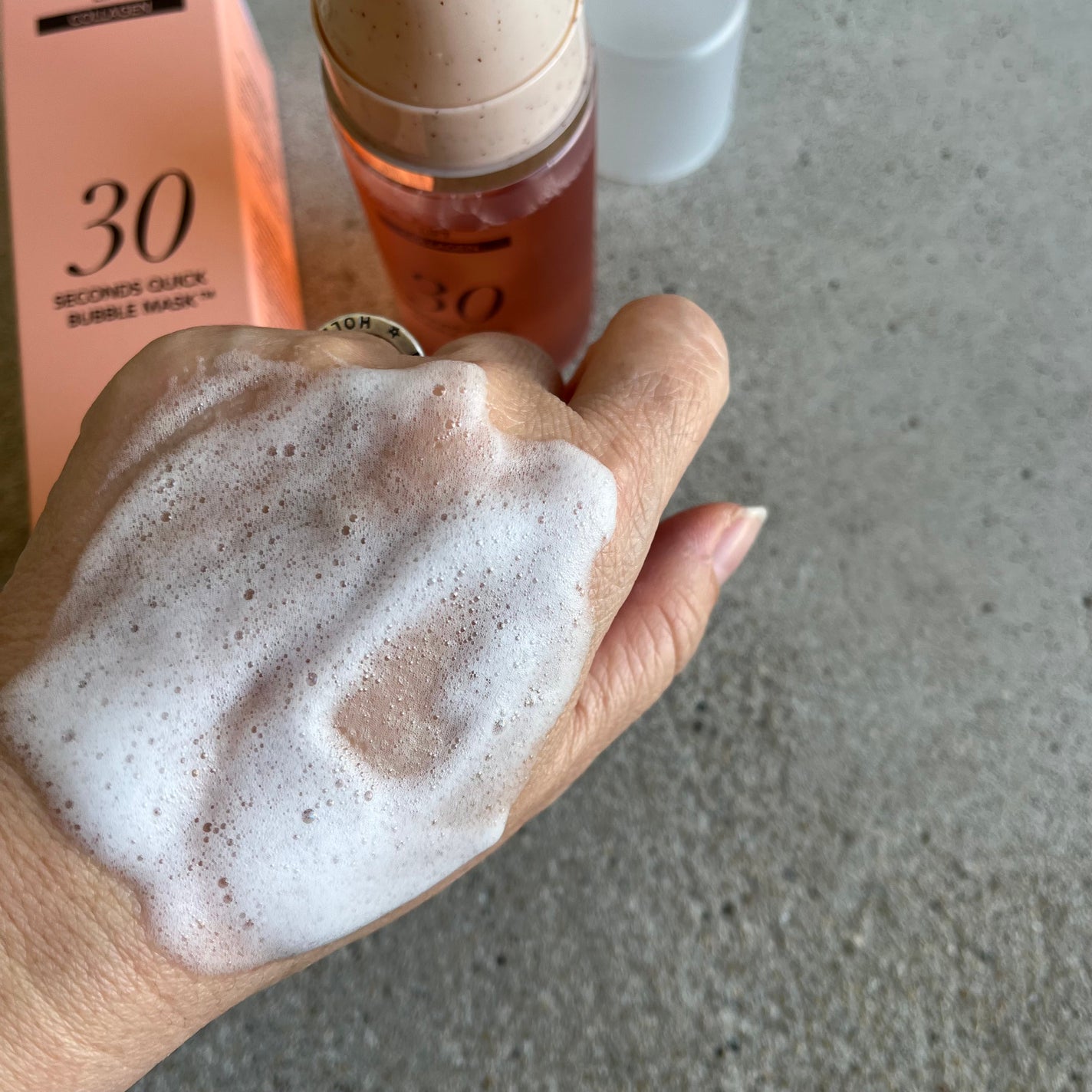 30秒クイックバブルマスク95ml リフト/MENOKIN/シートマスク・パックを使ったクチコミ(3枚目)