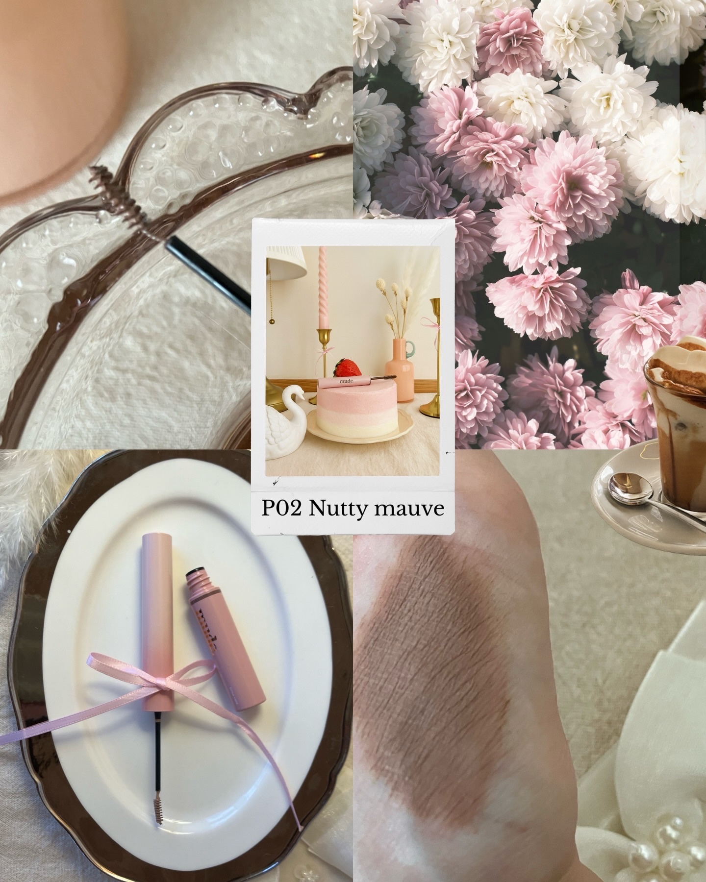 インスパイアスキニーブロウカラ/mude/眉マスカラを使ったクチコミ（2枚目）