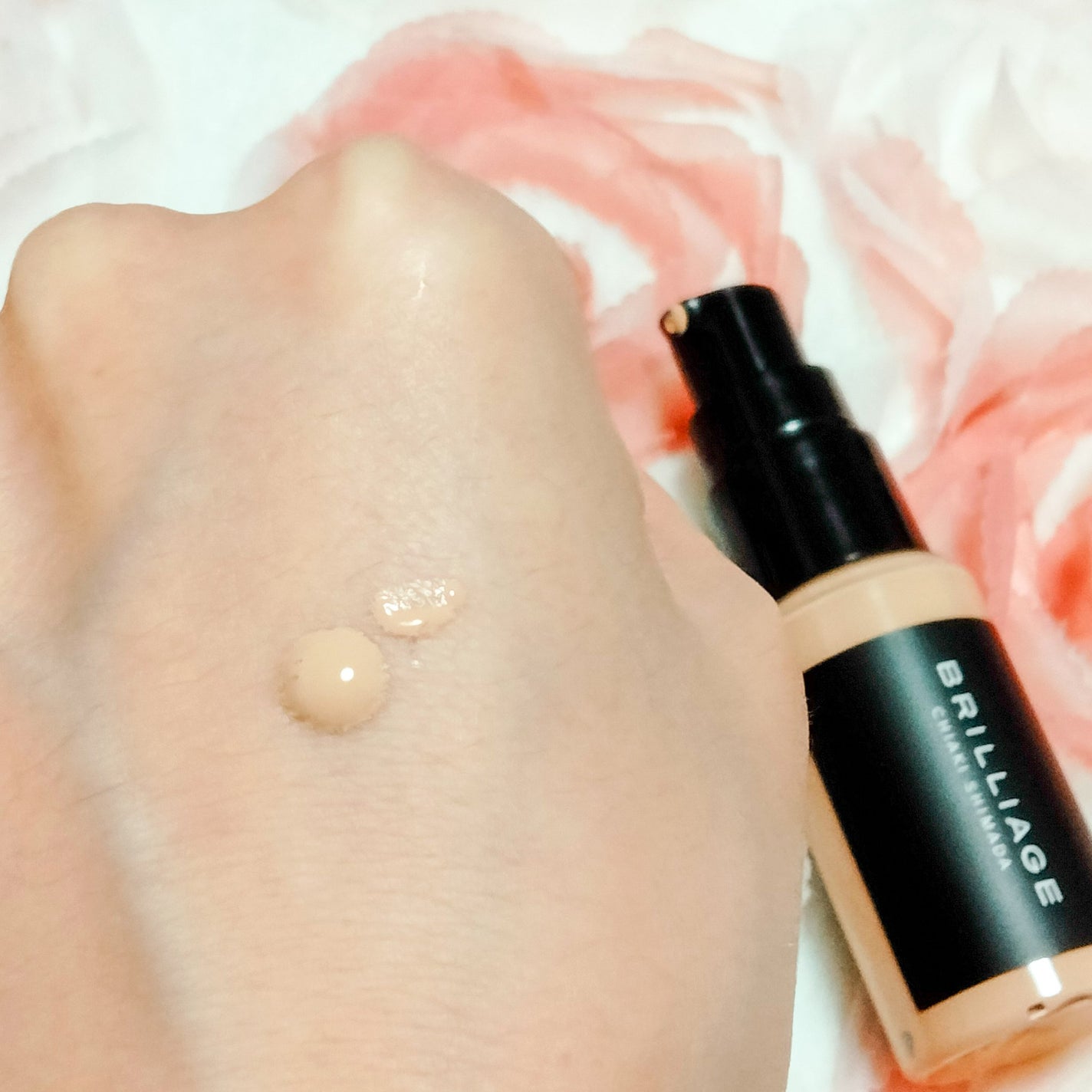 ラディアント ロングステイ リキッドファンデーション/ブリリアージュ/リキッドファンデーションを使ったクチコミ(2枚目)