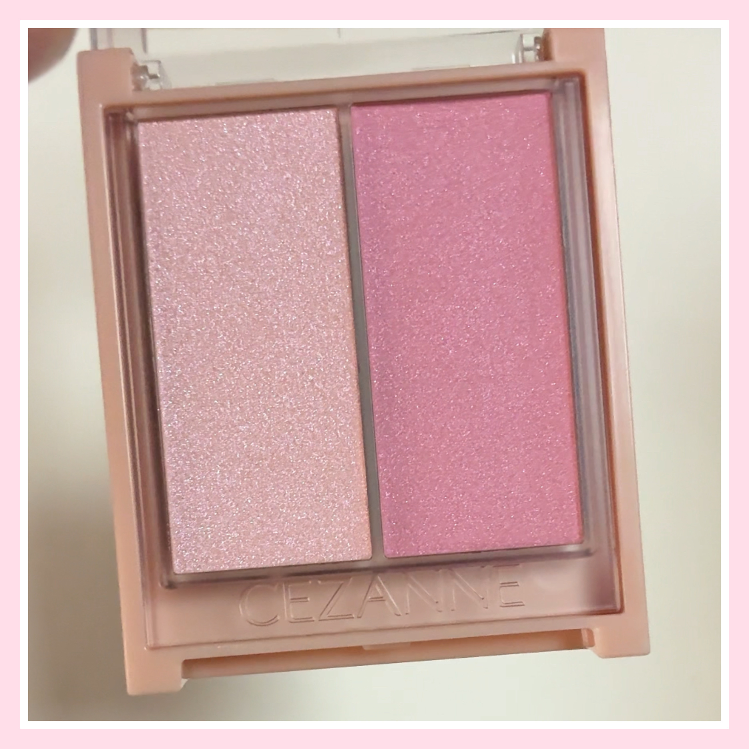 フェイスグロウカラー/CEZANNE/クリームハイライトを使ったクチコミ（3枚目）