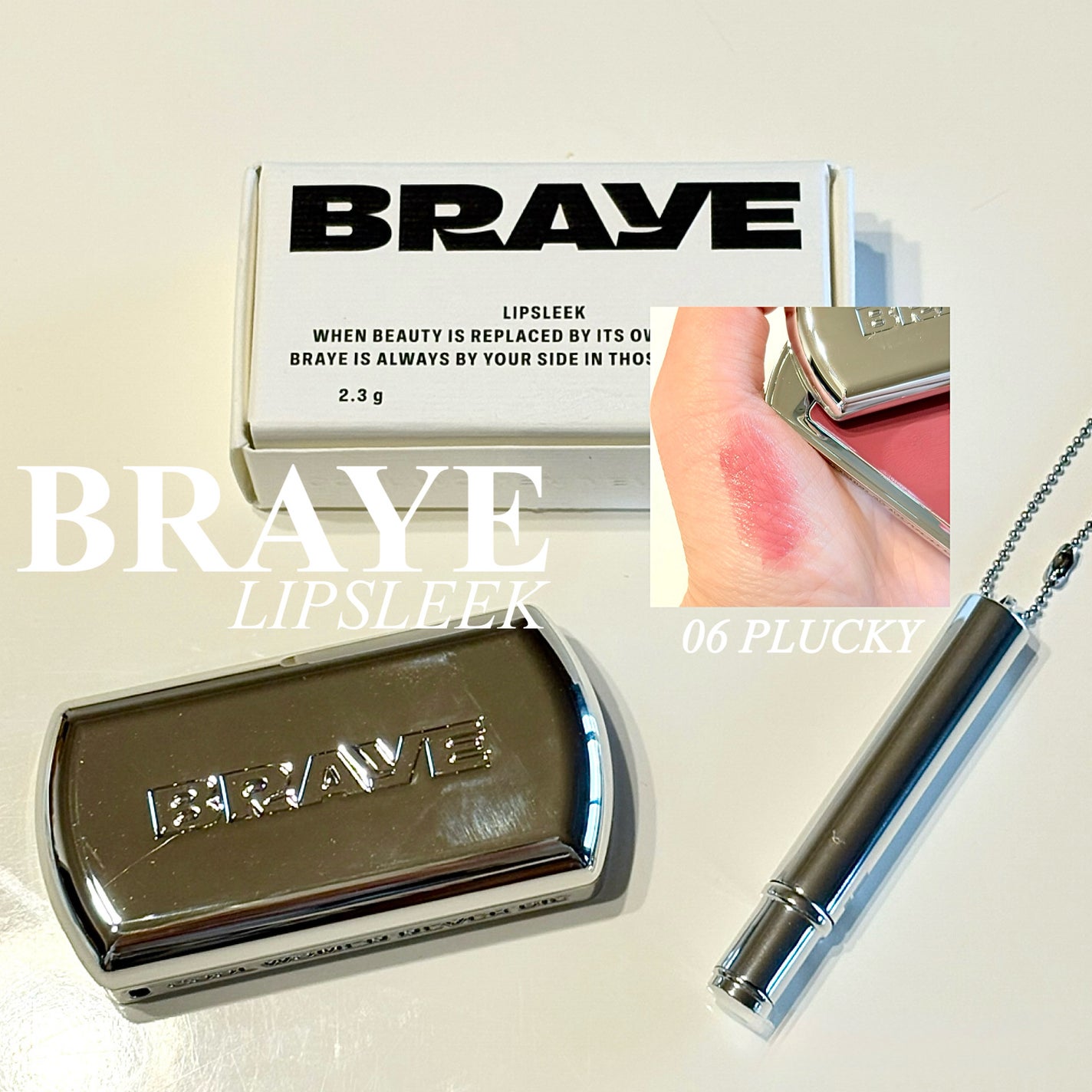 BRAYE LIPSLEEK/BRAYE/口紅を使ったクチコミ(1枚目)
