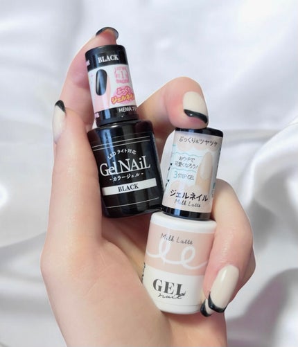 BRG ジェルネイル 14 ミルクラテ/DAISO/ジェルネイルの画像
