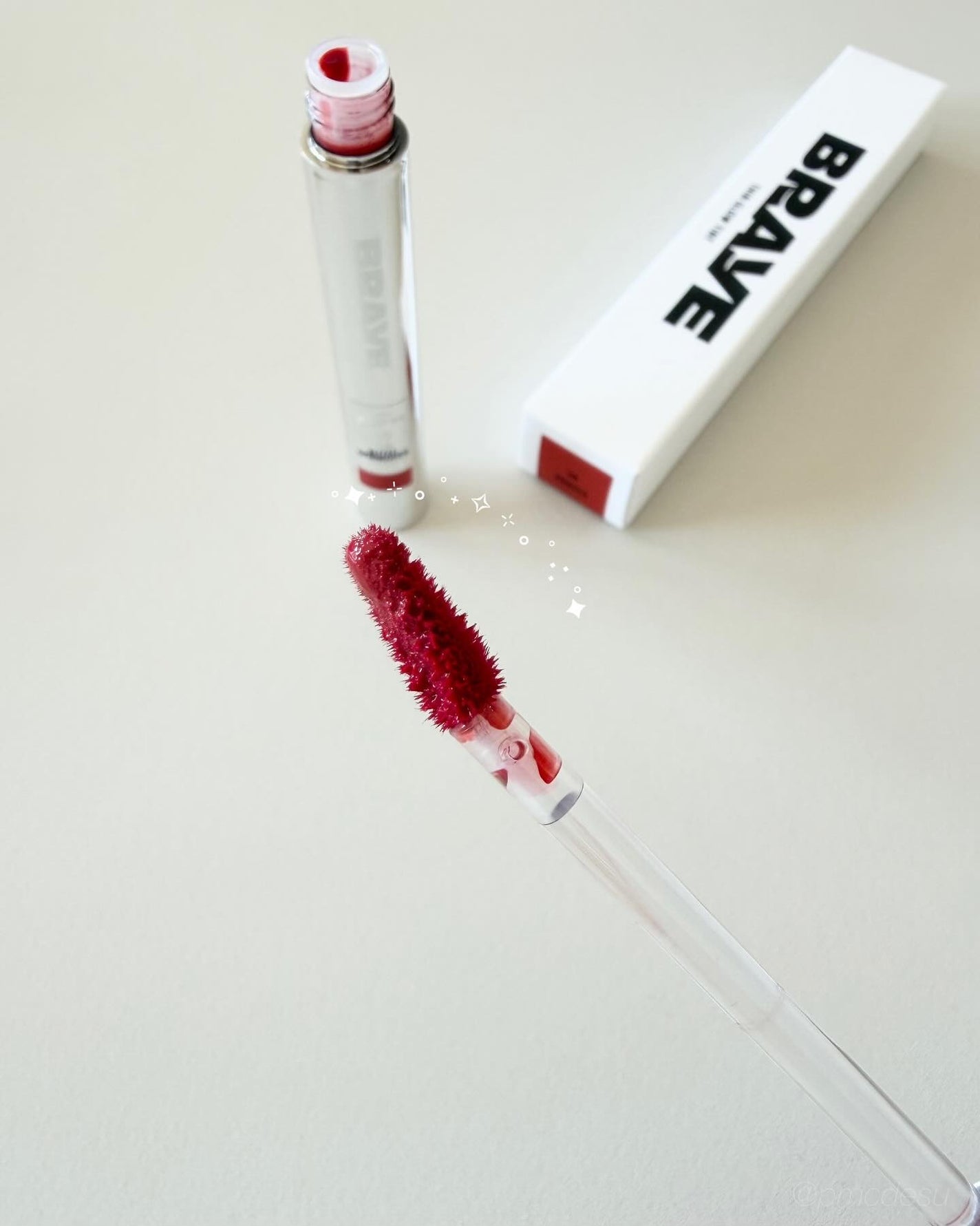 THIN GLOW TINT/BRAYE/口紅を使ったクチコミ(2枚目)