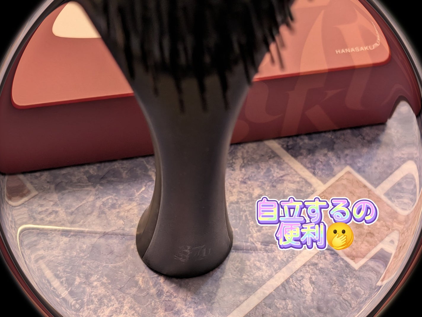 87saku ハナサク デタングリングブラシ/87saku/ヘアブラシを使ったクチコミ(2枚目)