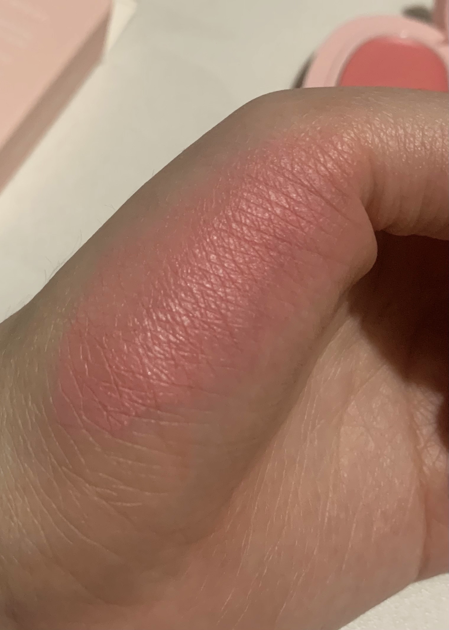 ソフト クリーム チーク 01 はちゅチーク/AOU/ジェル・クリームチークを使ったクチコミ（2枚目）