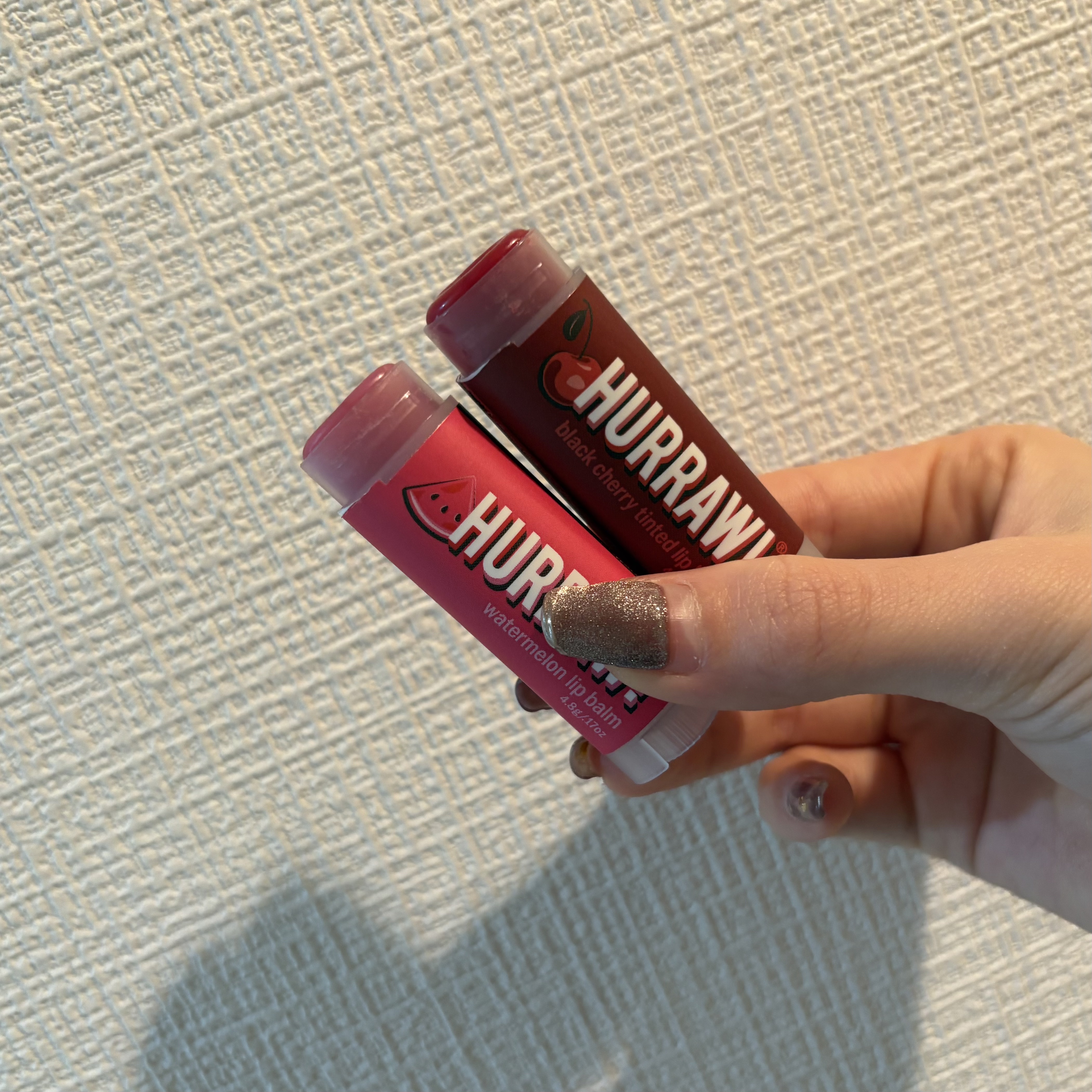 ハーロウ! バーム ブラックチェリー（色つき）/ハーロウ! バーム/リップバームを使ったクチコミ（1枚目）