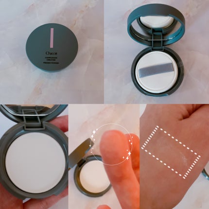 コンプレクションクリエイター 003 クリア(限定ミニサイズ)/チャコット・コスメティクス/プレストパウダーを使ったクチコミ(2枚目)