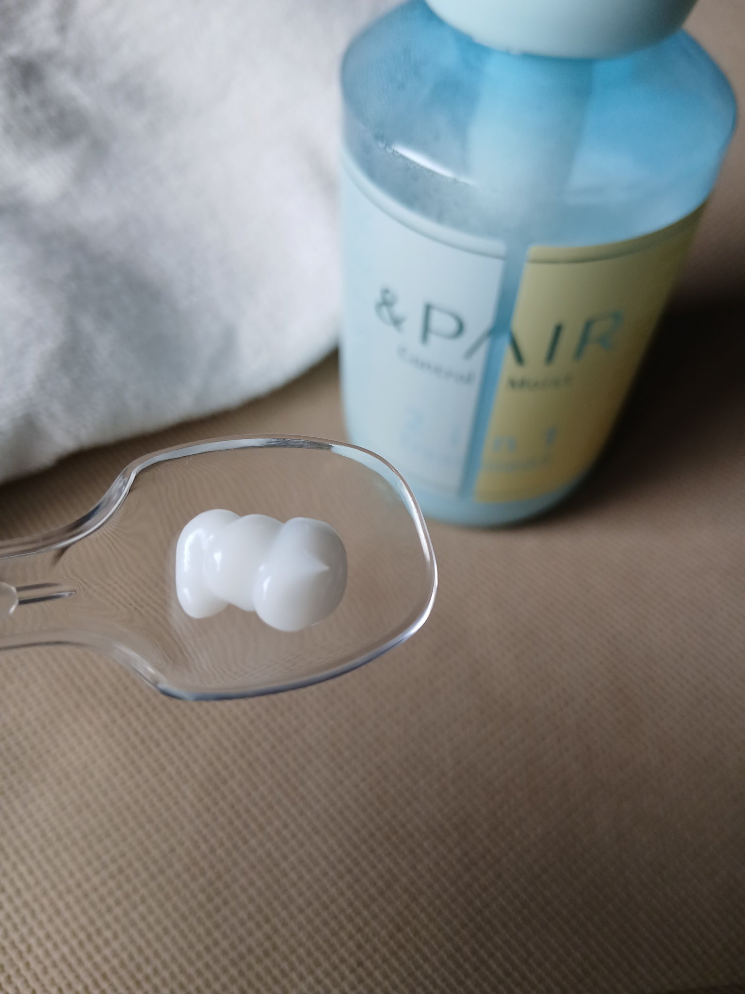 アンドペア コントロール モイスト 2in1 シャンプー＆ヘアトリートメント/&PAIR/市販シャンプーを使ったクチコミ（3枚目）