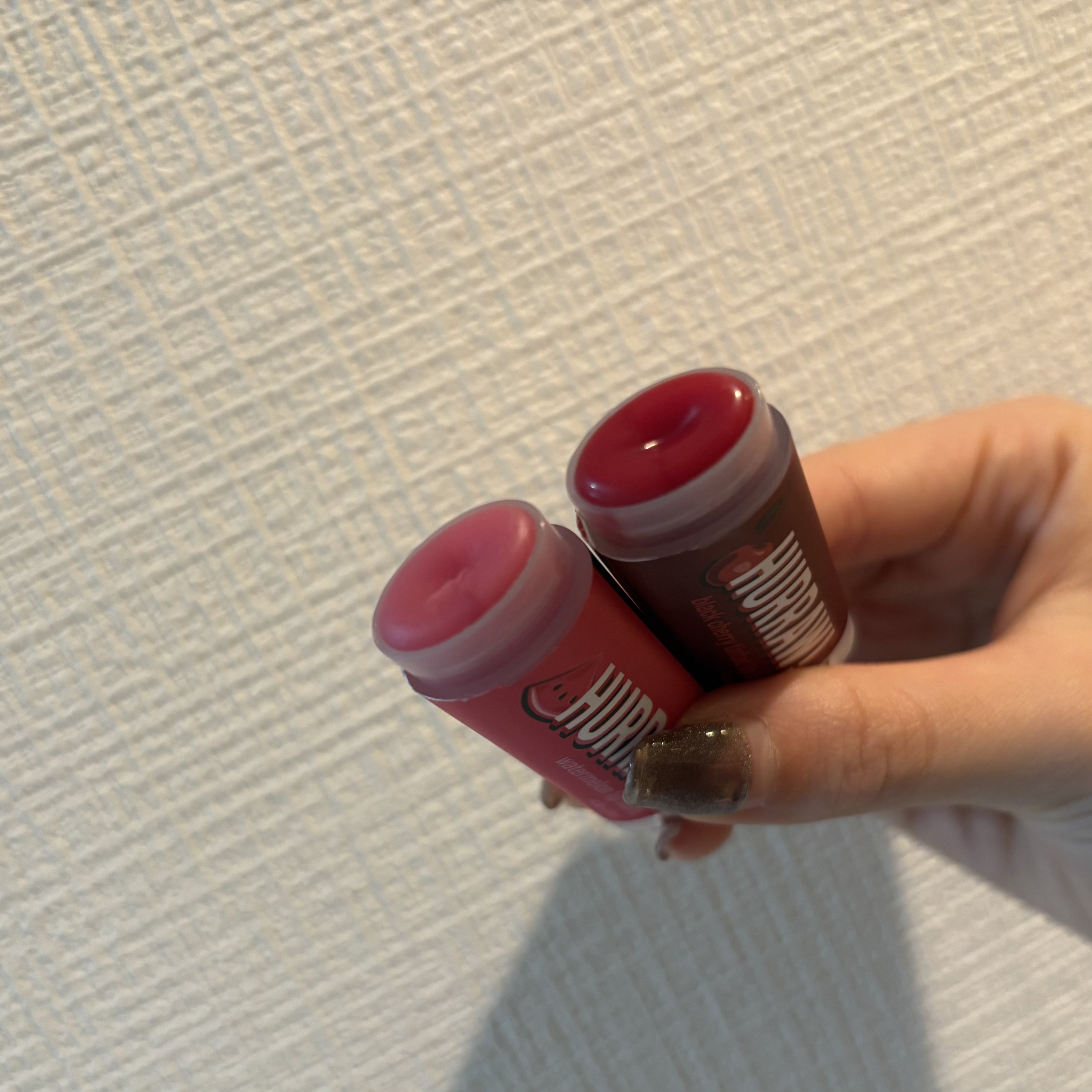 ハーロウ! バーム ブラックチェリー（色つき）/ハーロウ! バーム/リップバームを使ったクチコミ（2枚目）