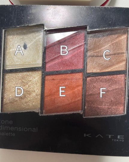 トーンディメンショナルパレット/KATE/メイクアップキットを使ったクチコミ(2枚目)