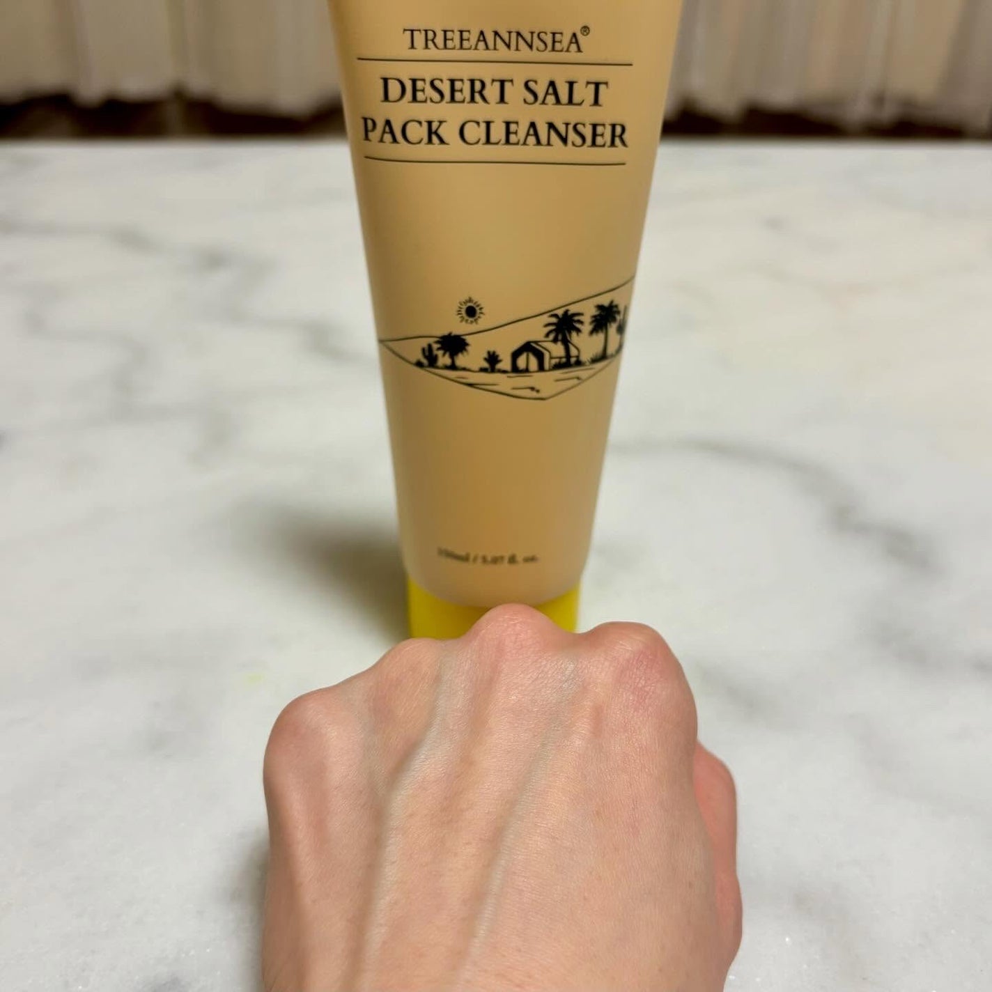 デザートソルト パック クレンザー/ツリーアンシー/洗顔フォームを使ったクチコミ(4枚目)