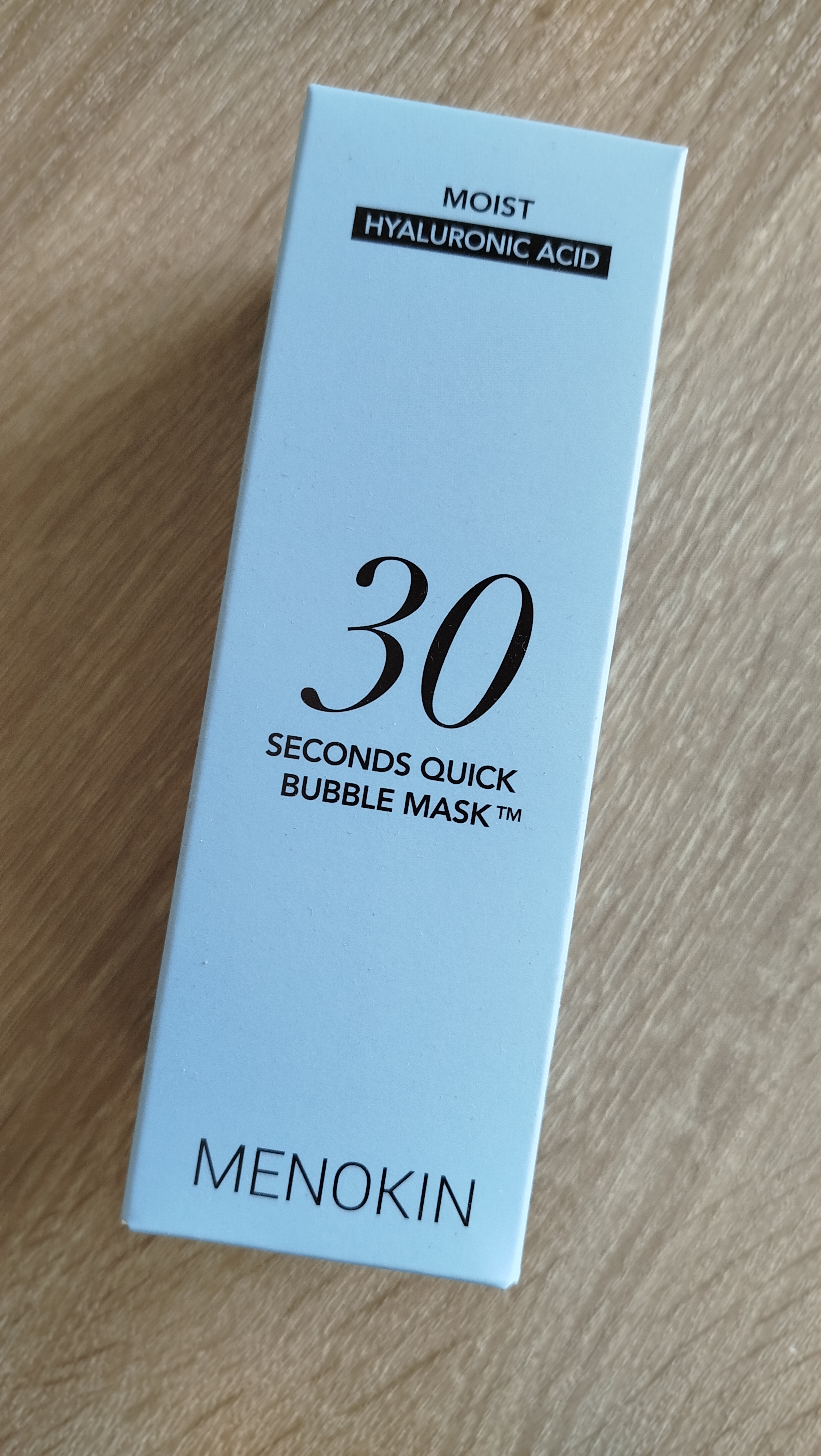 30秒クイックバブルマスク95ml モイスト/MENOKIN/シートマスク・パックを使ったクチコミ（1枚目）