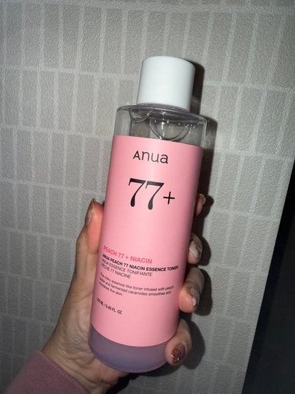 桃77%ナイアシンエッセンストナー 250ml/Anua/化粧水を使ったクチコミ(1枚目)