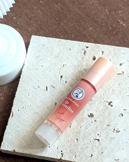 メンソレータム リップフォンデュ ヌードベージュ/メンソレータム/リッププランパーの画像