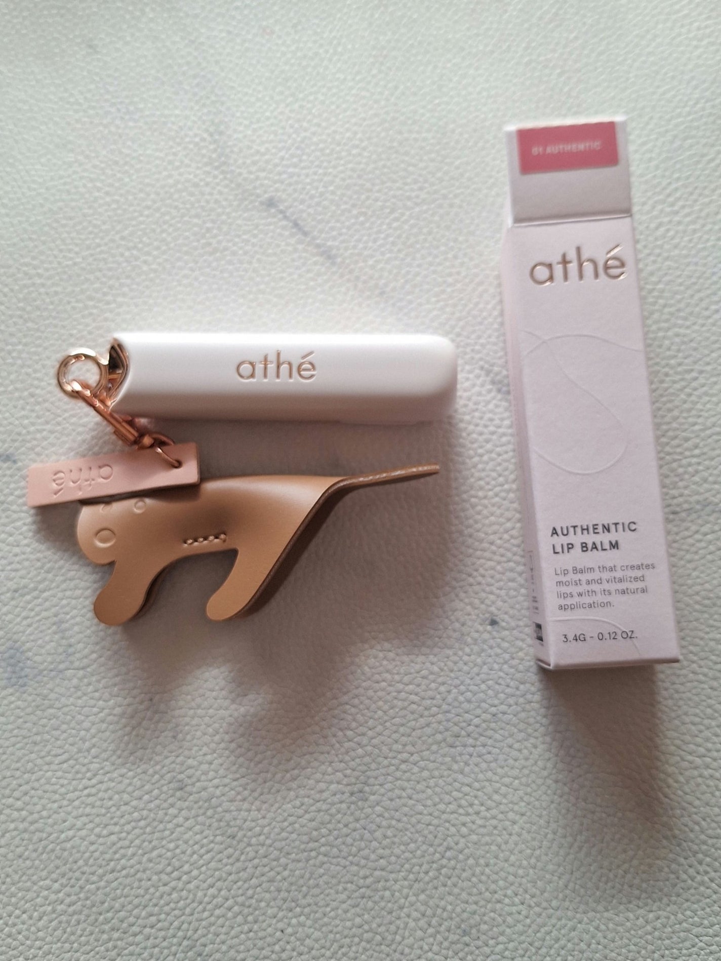 オーセンティック リップ バーム/athé/口紅を使ったクチコミ(2枚目)