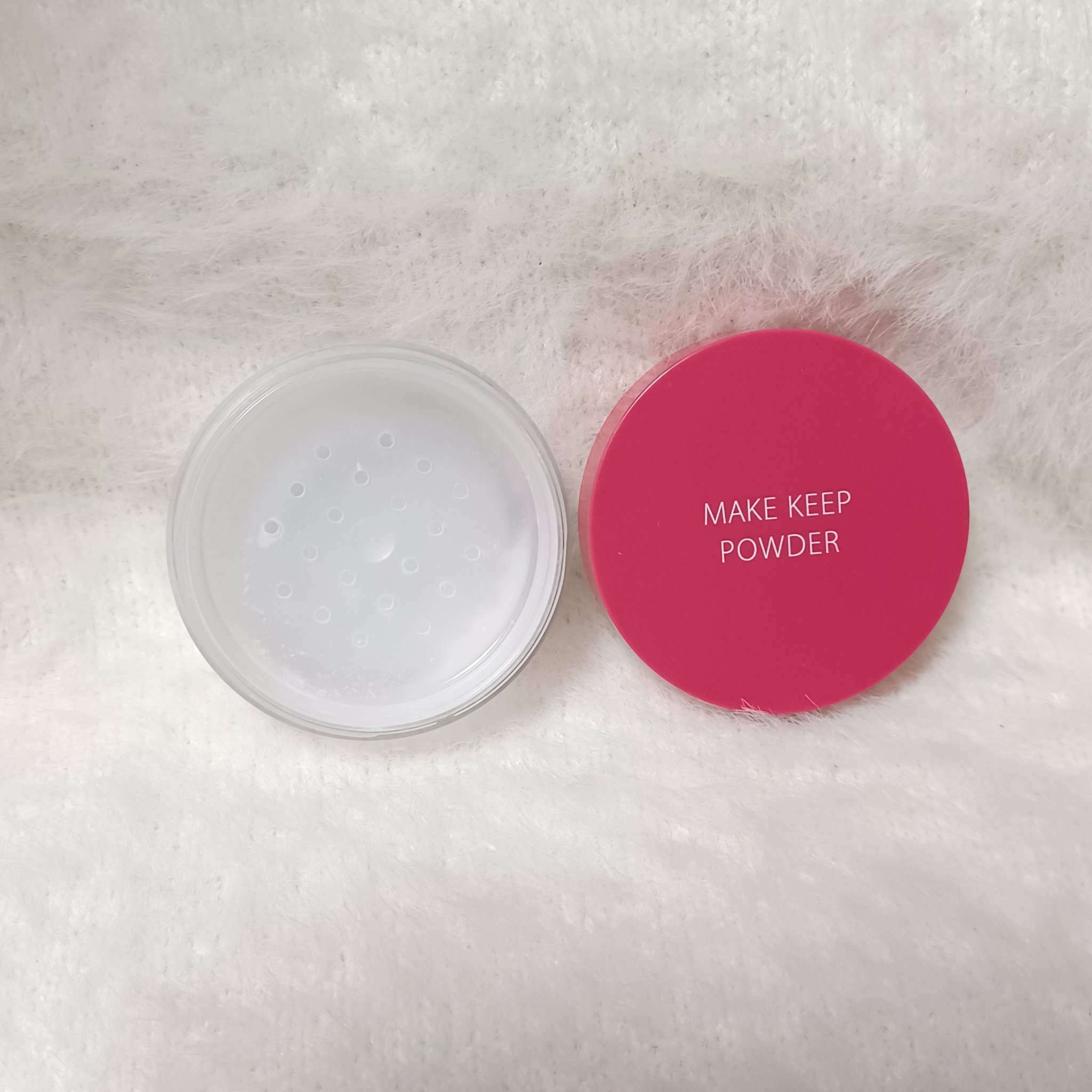 メイク キープ パウダー EX/コーセーコスメニエンス/ルースパウダーを使ったクチコミ（1枚目）