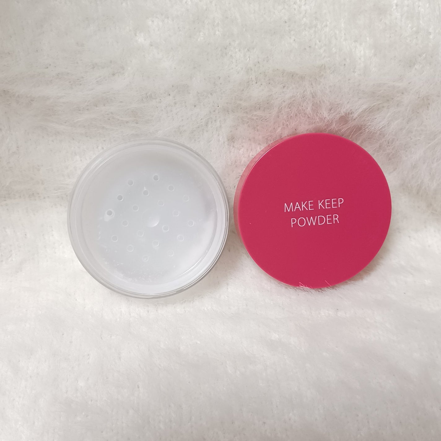 メイク キープ パウダー EX/コーセーコスメニエンス/ルースパウダーを使ったクチコミ(1枚目)