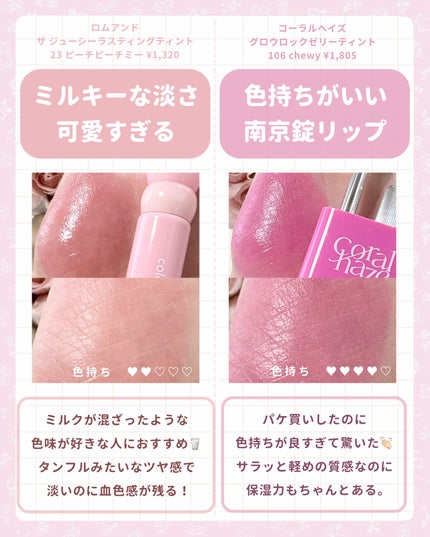 フルーティーグラムティント/Laka/リップティントを使ったクチコミ(5枚目)