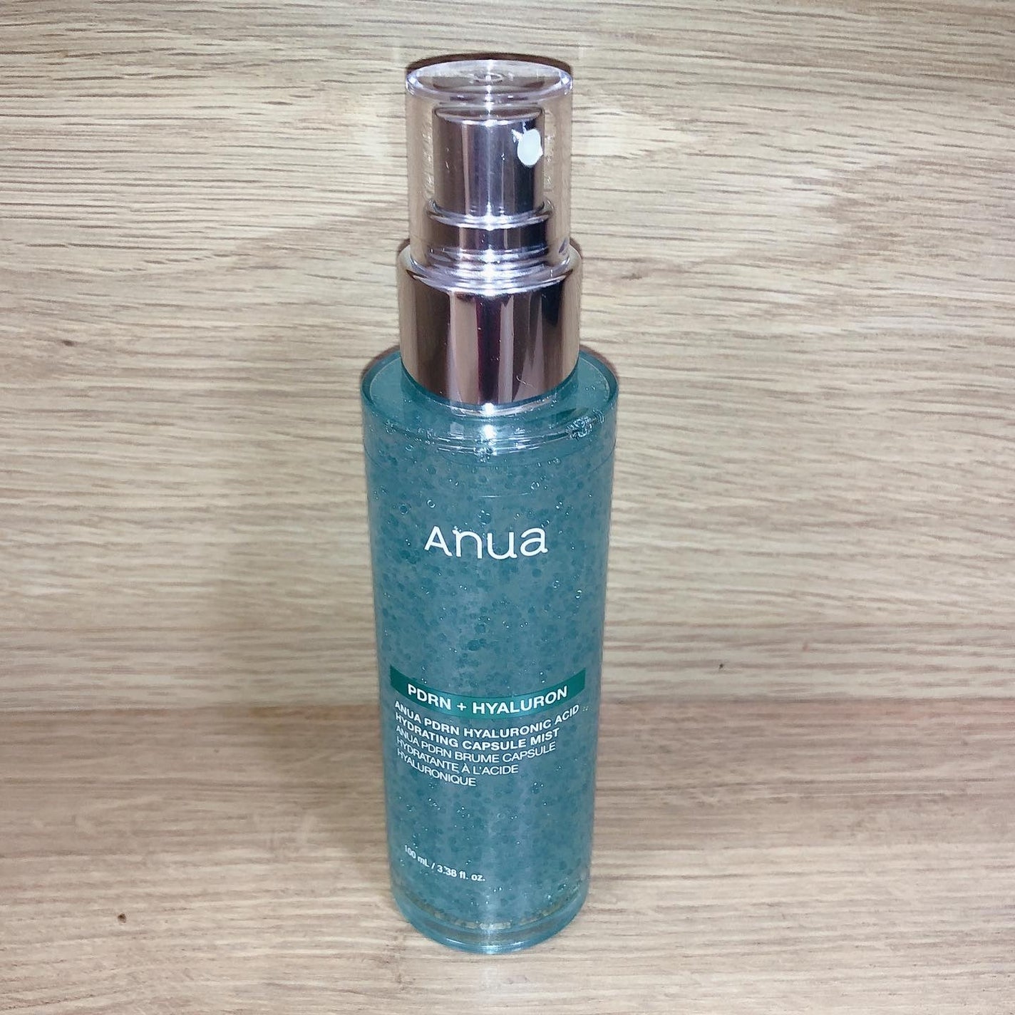 PDRNヒアルロン酸ハイドレイティングミスト/Anua/ミスト状化粧水を使ったクチコミ(1枚目)