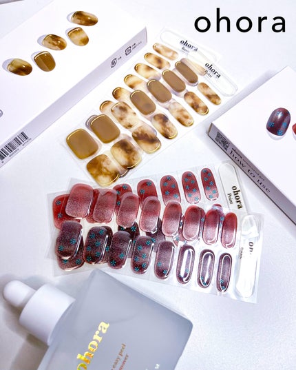 セミキュアジェルネイル(ハンド)/ohora/ネイルシールを使ったクチコミ(10枚目)