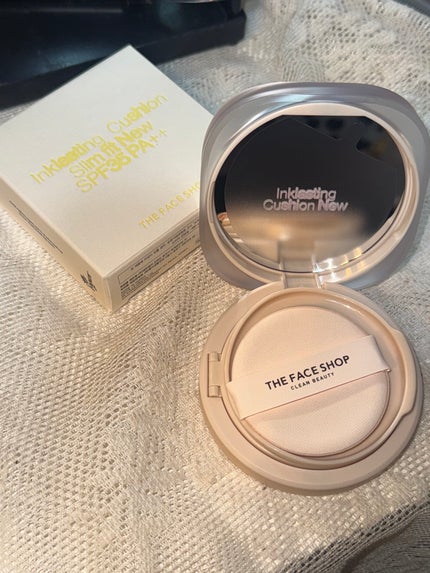 インクラスティングクッションファンデーション/THE FACE SHOP/クッションファンデーションを使ったクチコミ(1枚目)