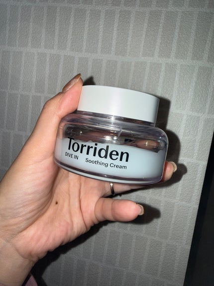 ダイブインスージングクリーム/Torriden/フェイスクリームを使ったクチコミ(1枚目)