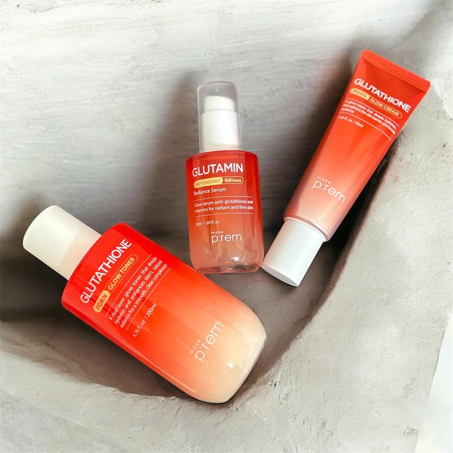 グルタチオンPDRNグロークリーム/make prem/フェイスクリームを使ったクチコミ（1枚目）