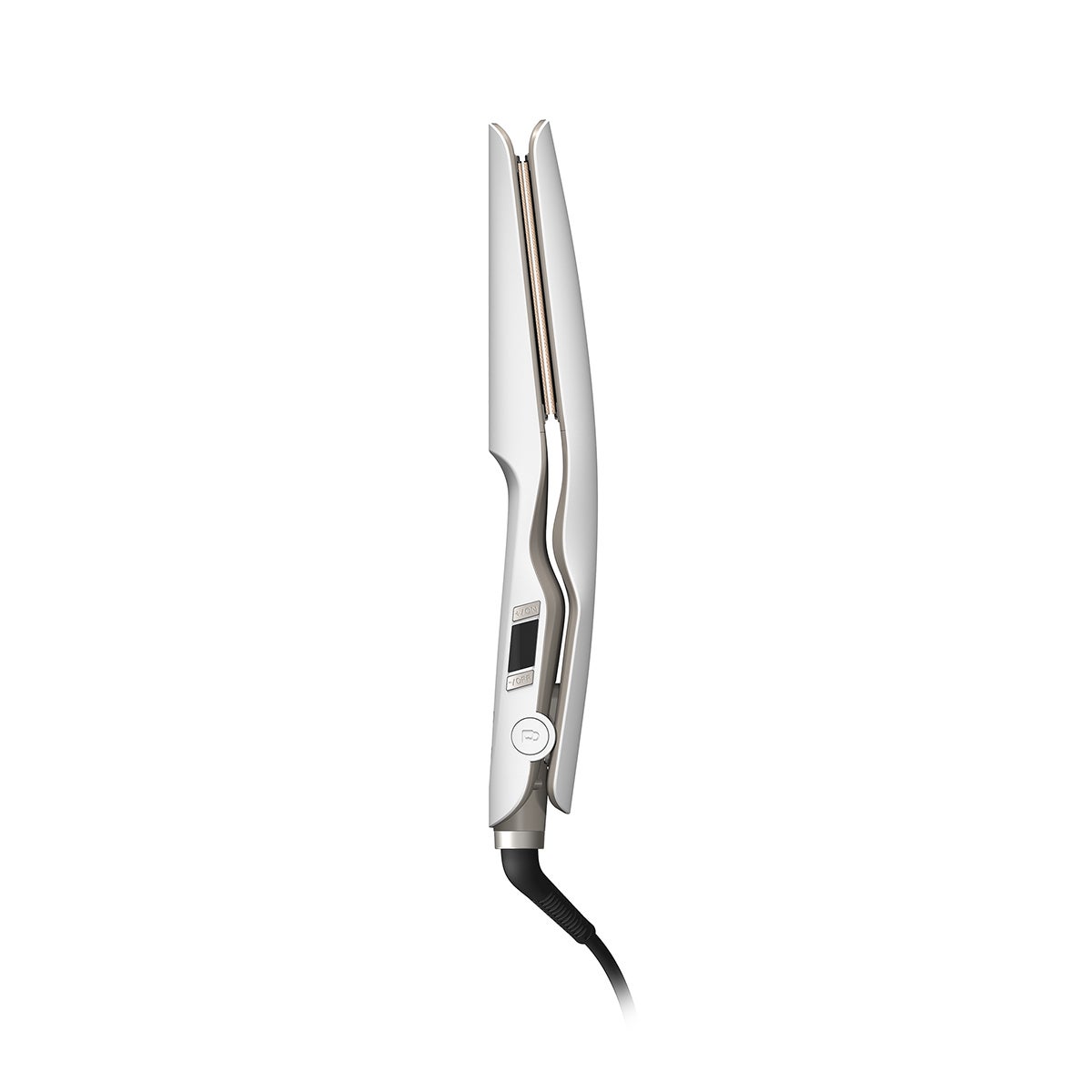 リデ ヘアストレート モイスト ストレートアイロン ホワイト