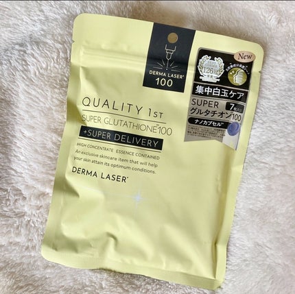 ダーマレーザー スーパー グルタチオン100 マスク/クオリティファースト/シートマスク・パックを使ったクチコミ(1枚目)