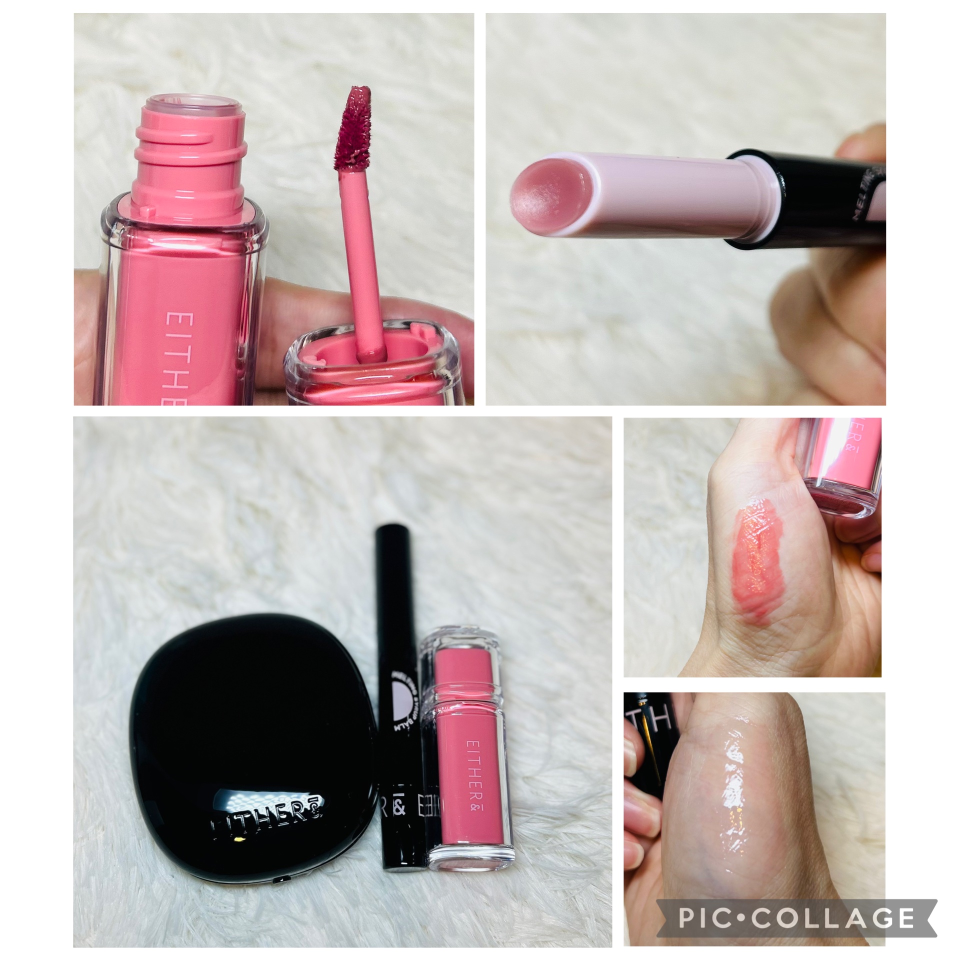 MELTING SYRUP BALM スパイシーピンク (HOT)/EITHER＆/リップバームを使ったクチコミ（1枚目）