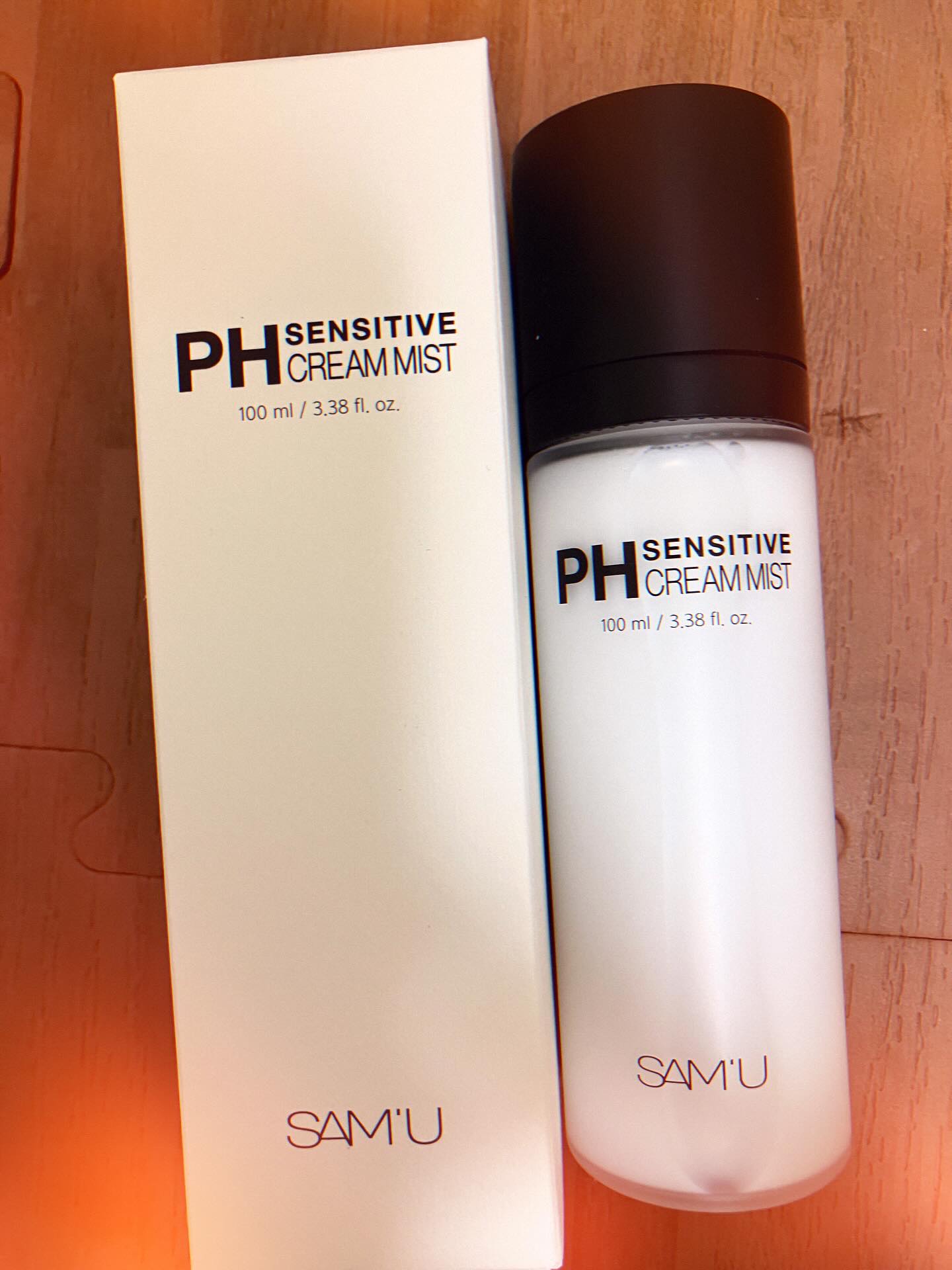 PHセンシティブクリームミスト/SAM'U/ミスト状化粧水を使ったクチコミ（2枚目）