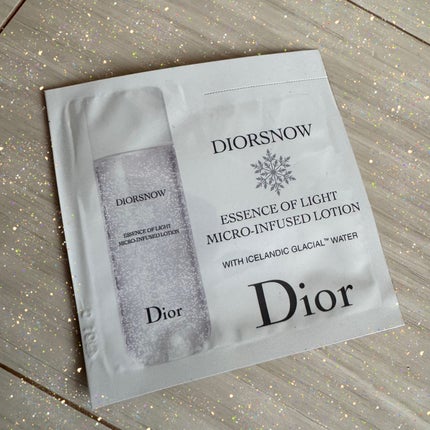 ディオール スノー エッセンス オブ ライト マイクロ ローション/Dior/化粧水を使ったクチコミ(1枚目)