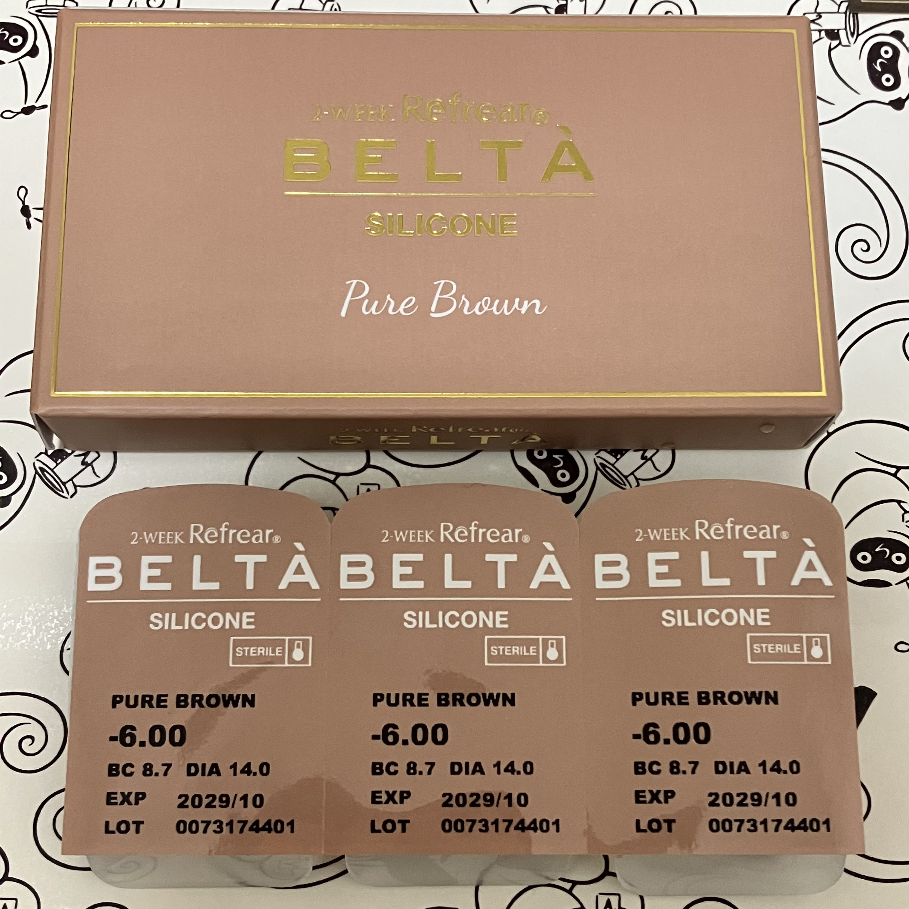 BELTA/Refrear/カラーコンタクトレンズを使ったクチコミ（1枚目）