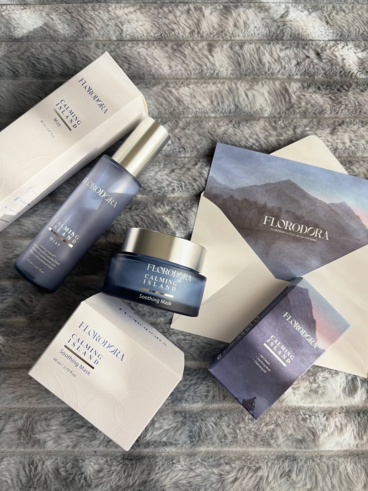フローロドラ カーミングアイランドスージングマスク/Florodora/フェイスクリームを使ったクチコミ（1枚目）