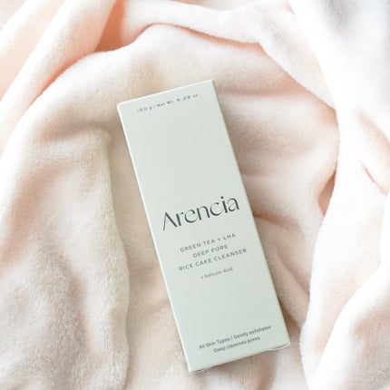 グリーンティー + LHA ディープポア ライスケーキ クレンザー/アレンシア/洗顔フォームを使ったクチコミ(3枚目)