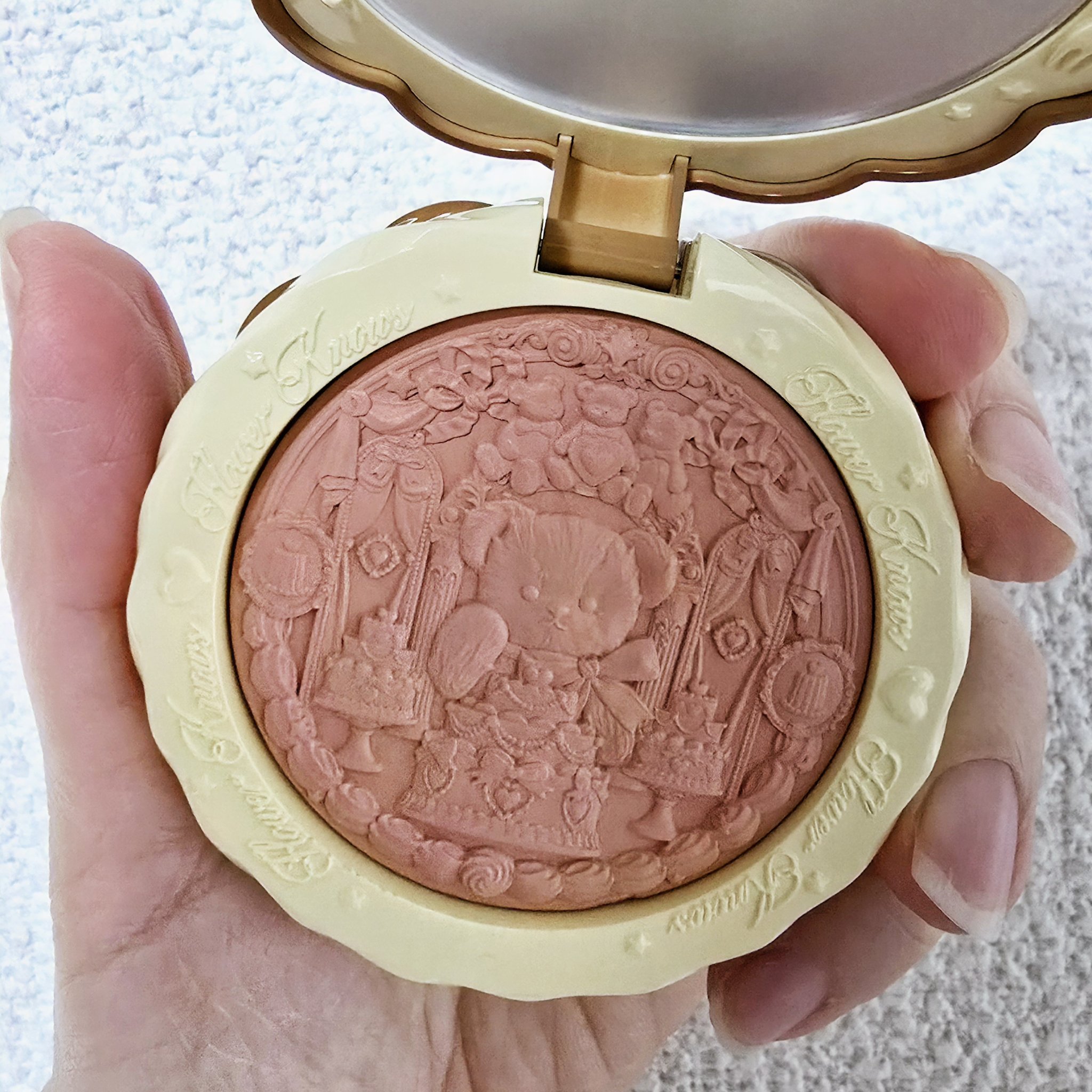 スウィーティーベア コレクション コーティング　シルクサテン　ブラッシュ/FlowerKnows/ジェル・クリームチークを使ったクチコミ（2枚目）