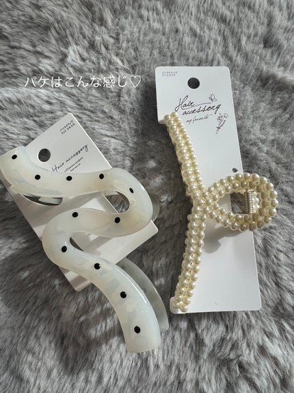 ヘアアクセサリー/セリア/ヘアアクセサリーを使ったクチコミ(4枚目)